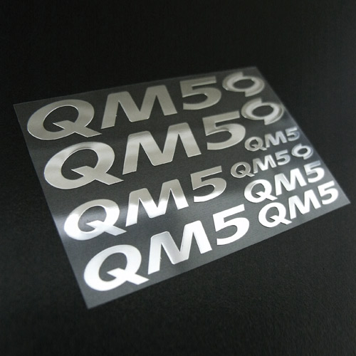 금속 QM5스티커